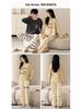 Autumn Style Cute Cartoon Couples' Pajamas - Pure Cotton Long Sleeve Set for Men and Women, Spring/Autumn 2026