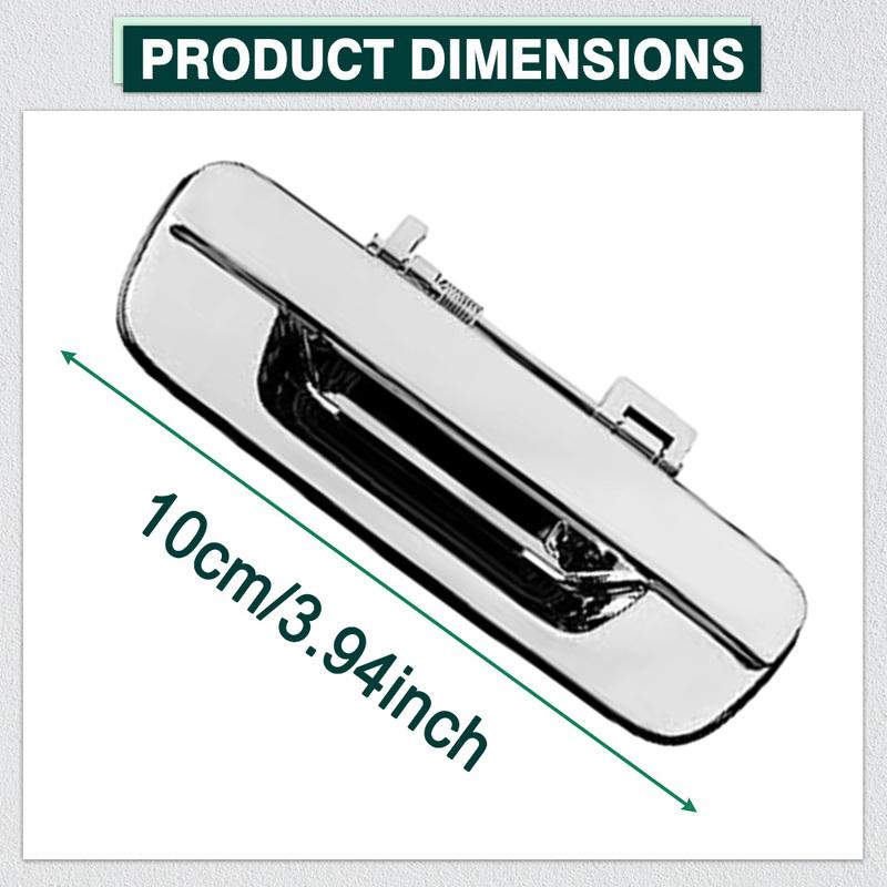 Chrome Car Tailgate Door Handle for Isuzu D-Max Pickup 2.5TD 3.0TD 2003 2004 2005 2006 2007-2012 8972937652 Left Hand Driver