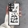 Cartoon Cute Panda Phone Cover Case for Samsung Galaxy S25 S24 S21 Plus S25Edge S22 Ultra S20 FE S23