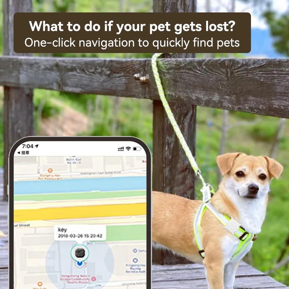 Mini Android ISO Dog Cat Pet Finder Positioning Auto Positioning Locator Anti-loss GPS Tracker for Dog Pet Car Elderly Kids