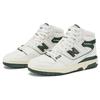 Aimé Leon Dore x New Balance 650 Unisex Leder High Top Retro Basketballschuhe Weiß Grün BB650RL1