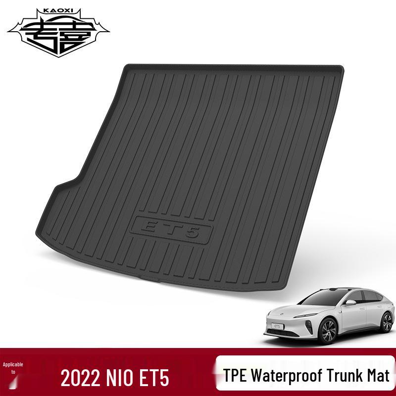 Waterproof, Non-Slip, Odorless TPE Trunk Mat for 2022 NIO ET5 - Wear-Resistant