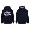 Broken Planet Hoodie Men Loose Fit Casual Sweatshirt Letter Print Streetwear