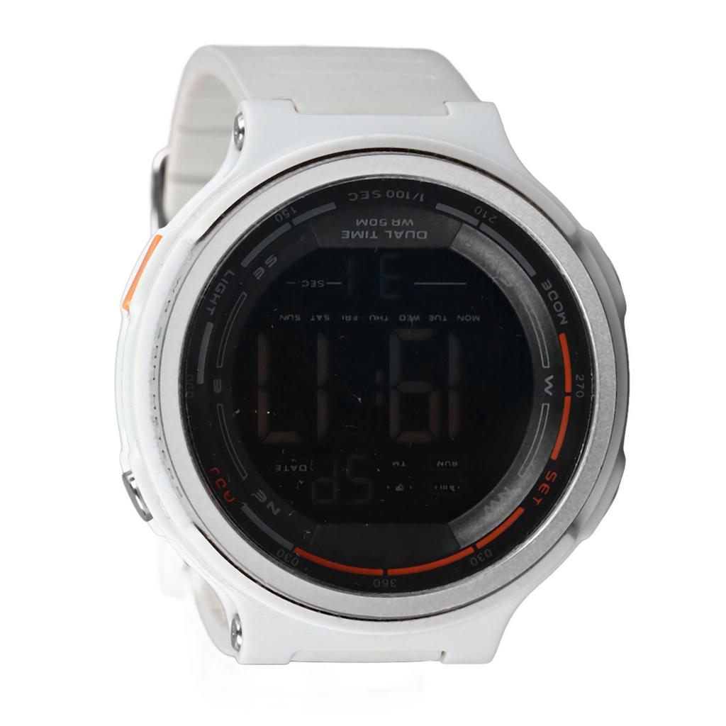 Digitale Sportuhr Multifunktional Dualzeit LED Leuchtend Countdown-Timer Outdoor Wasserdichte Uhr für Sport