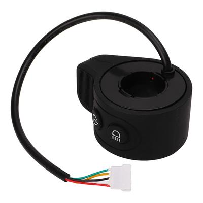 Finger Throttle Booster Čierny Vodotesný palcový ovládač rýchlosti pre elektrickú kolobežku