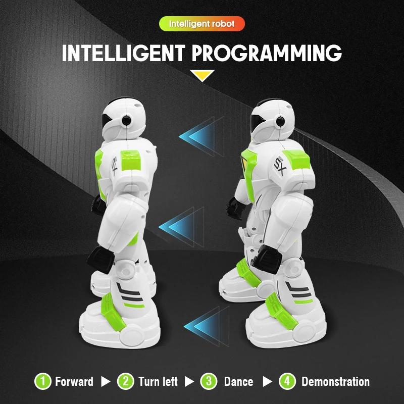 RC Battle Robot G26 Dacing Programming Remote Control Smart Robots Toy 2.4G Gesture Sensing Intelligent Robotics Toys for Kids