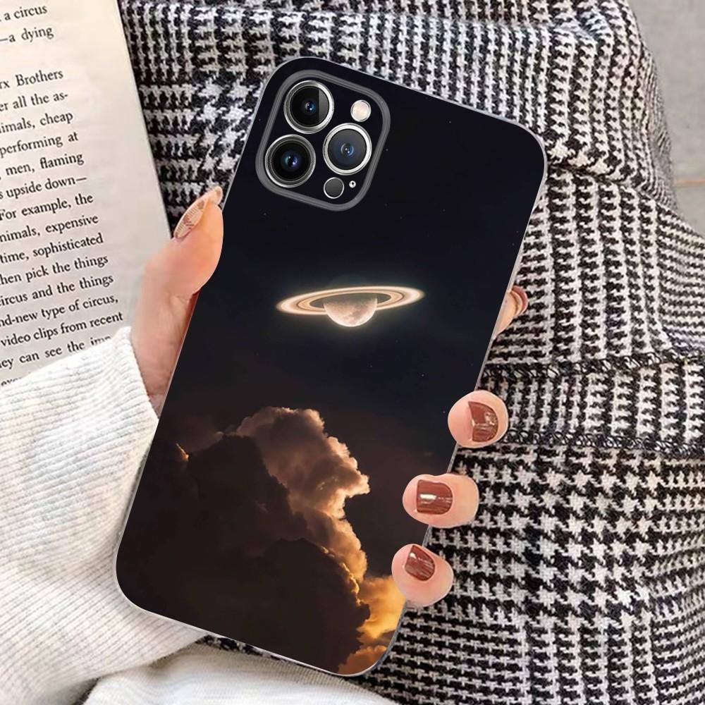 Saturn Mars planet Phone Case for iPhone 15 8 7 6 6S Plus X SE 2020 XR XS 14 11 12 13 Mini Pro Max Mobile Case