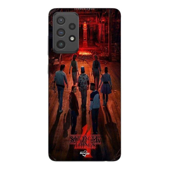Coque Pour Samsung Galaxy A72 Série Stranger Things saison 4 Maniacase