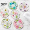 Talos Car Coaster, Durable Resin Flower Drink Mirror Polished Unique Coffee Cup Holder, for Interior Accessories