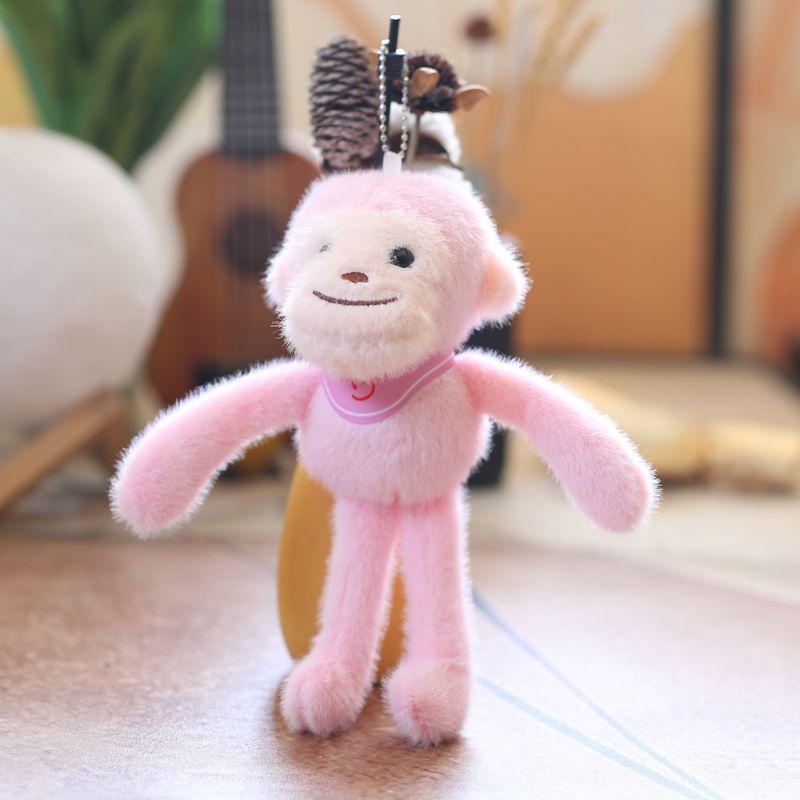 

1шт Милий шарф Довгі ноги Маленька мавпочка Підвіска Плюшева іграшка Підвіска для шкільного портфеля Лялька Брелок Брелок для автомобіля Підвіска Брелок Подарунок