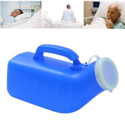 Urinal für Männer, auslaufsicheres Herrentöpfchen, tragbare Urinal-Pipi-Flasche, 2000 ml, für Zuhause, Camping, Autoreisen