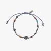 MIXED BEADS MACRAME BRACELET_BLUE