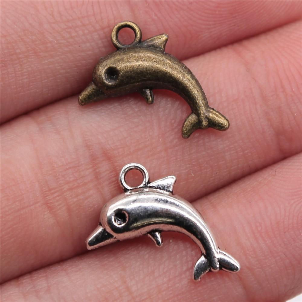 Mermaid Tail Charms Alloy Pendants For Ocean Themed Jewelry Making