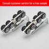 8-Wheel Wooden Sliding Door Roller Track Hardware