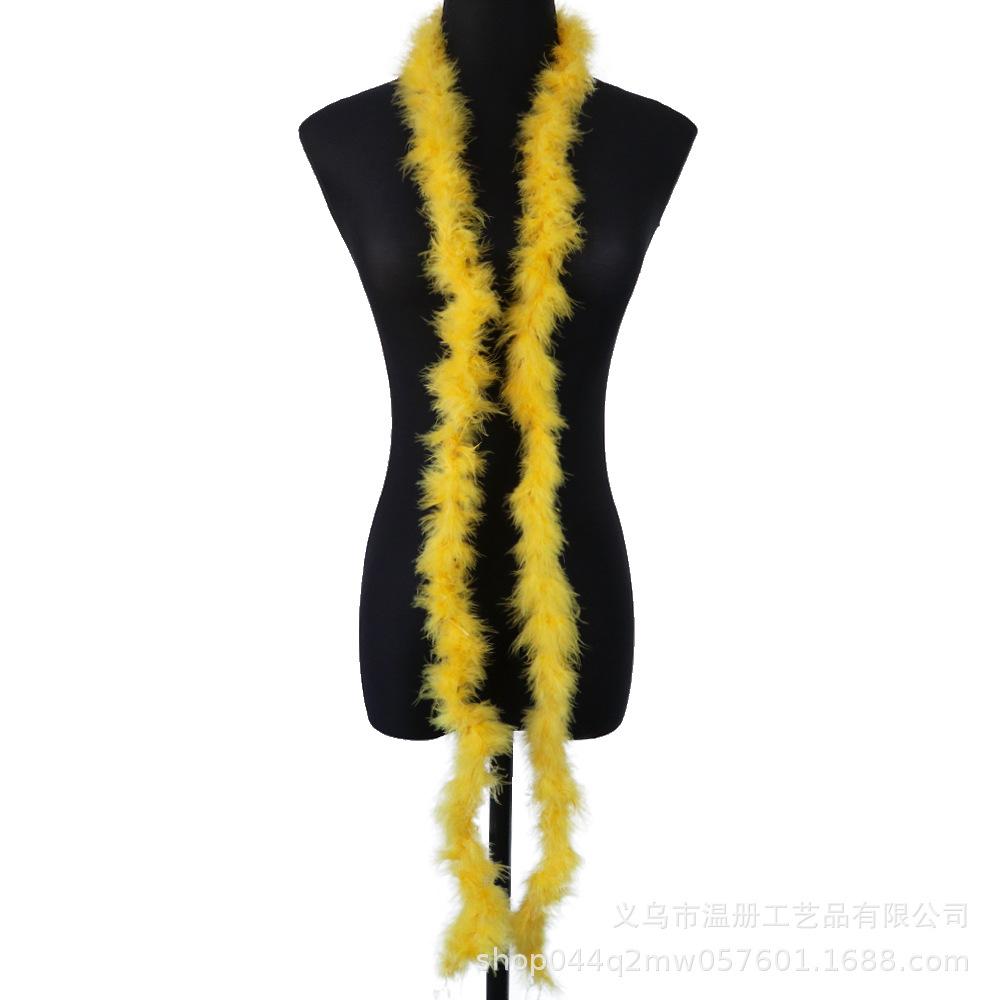 11G Flat Top Clothing Accessories Diy Material Turkey Plush Strip Scarf Crafts Accessories New