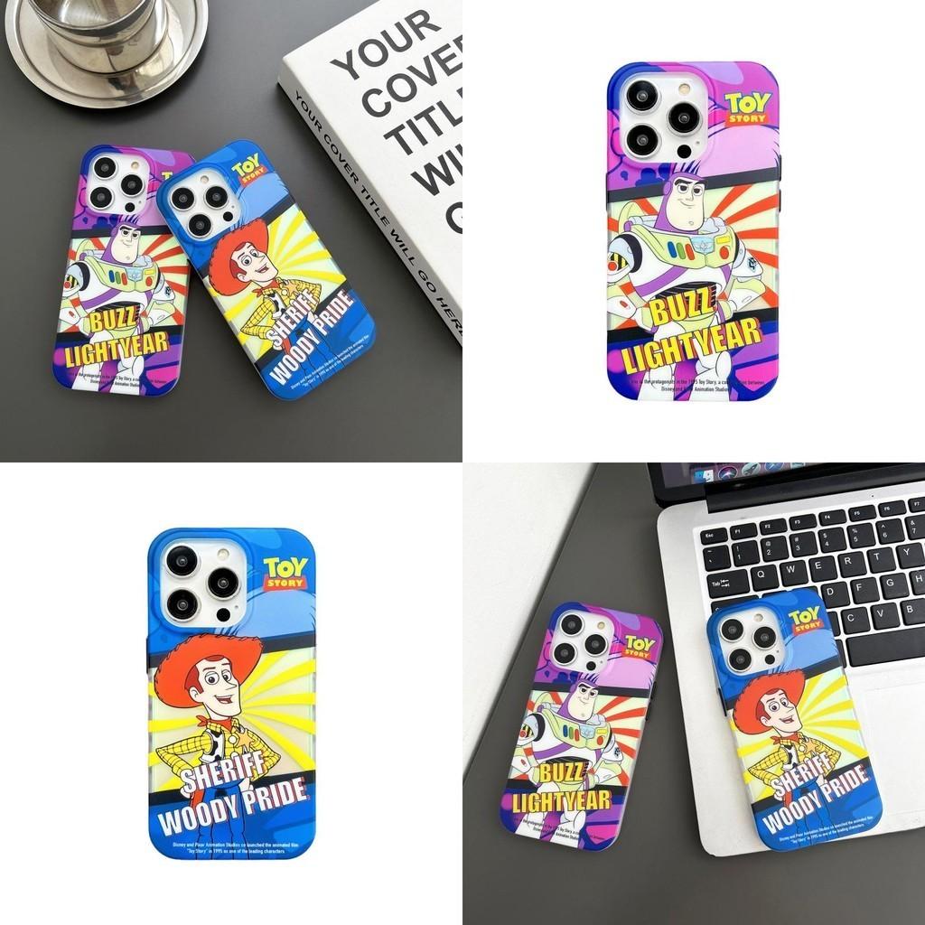 Cartoon Woody Buzz Cross-border Suitable 13 Apple Iphone 15 Pro Max Phone Case 14 Protective Soft Cover