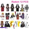 Halloween Building Block Hut House Pumpkin uCarriage Happy Halloween Decoration Bricks for Boys Kids Toys Gift Compatible