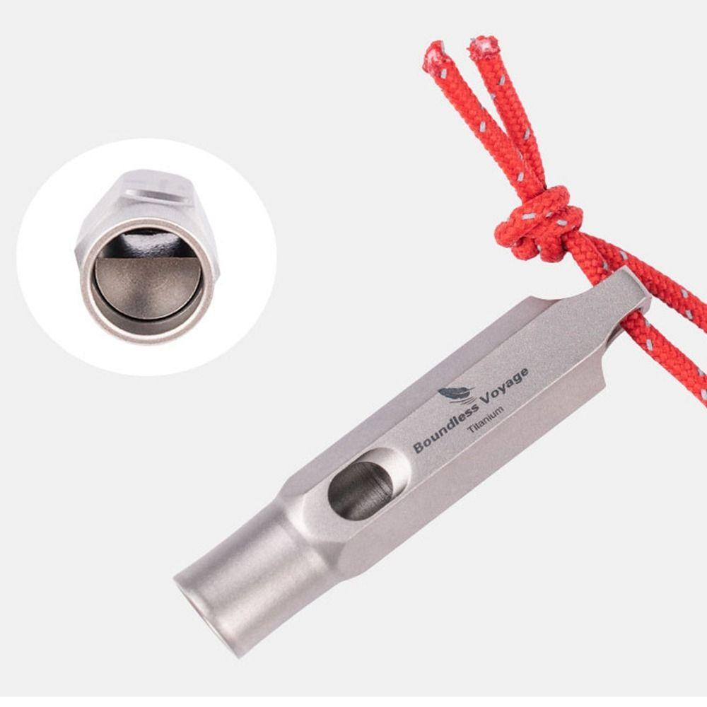 Mini Loud Lightweight Whistle Multistyles Camping Hiking Whistle  Outdoor EDC Tool