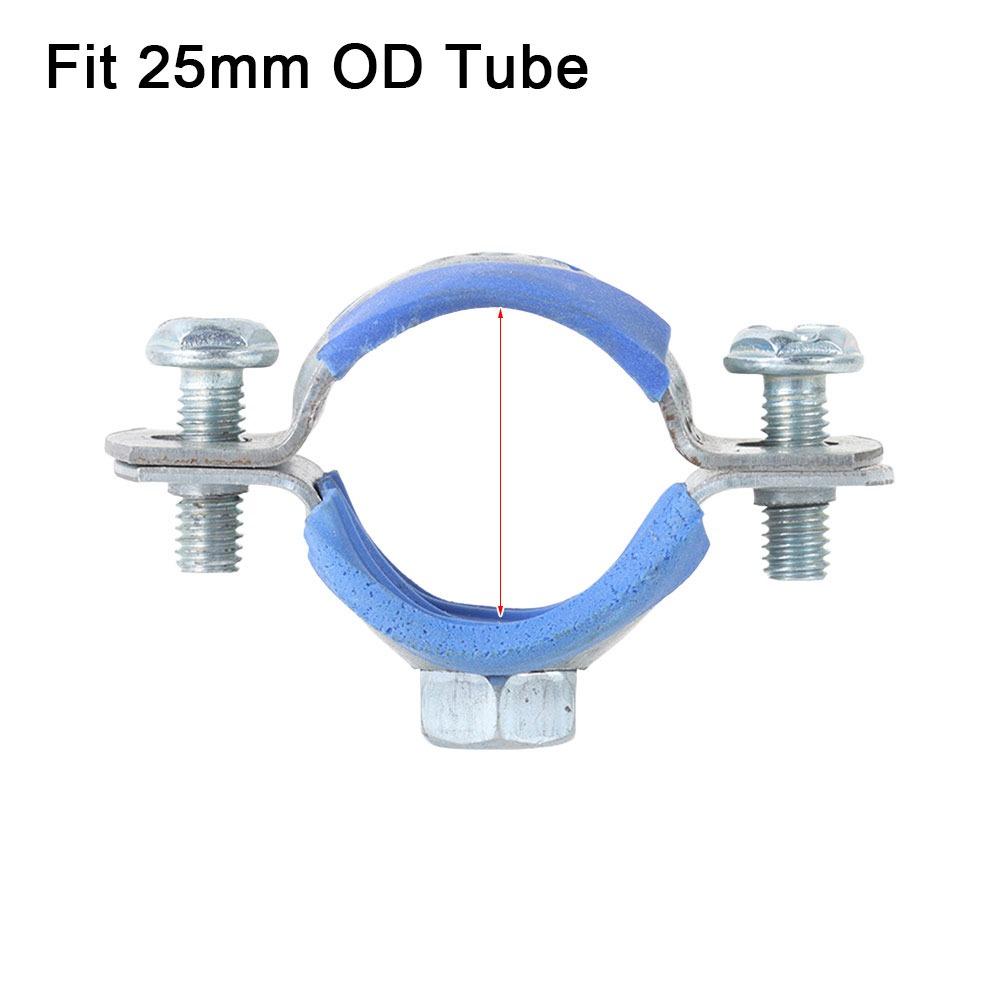 1Pcs Nut Hoop Round Hose Clamp Pipe Fitting Tube Clip Bracket New Suspension Pipe Holder