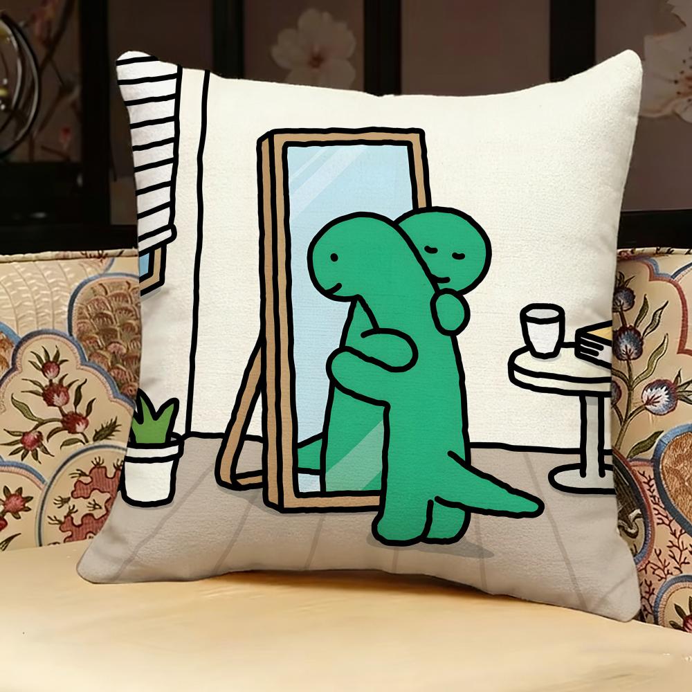J-joguman Art Pillow Case Pillowcase, Double-sided Printed, Sofa Cushion, Bedroom Headboard Pillow