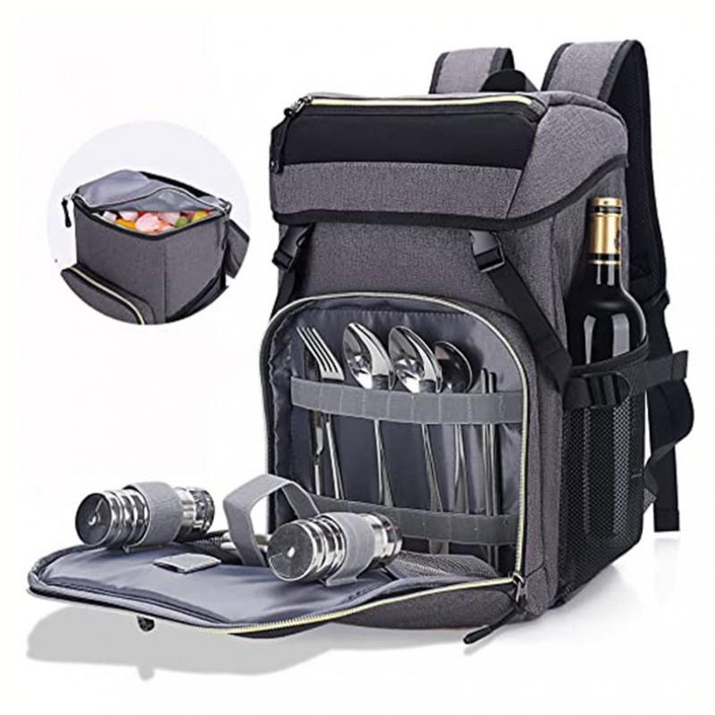 Large Capacity Insulated Backpack Outdoor Camping Picnic Cooler Bag Thick Leakproof Food Chiller