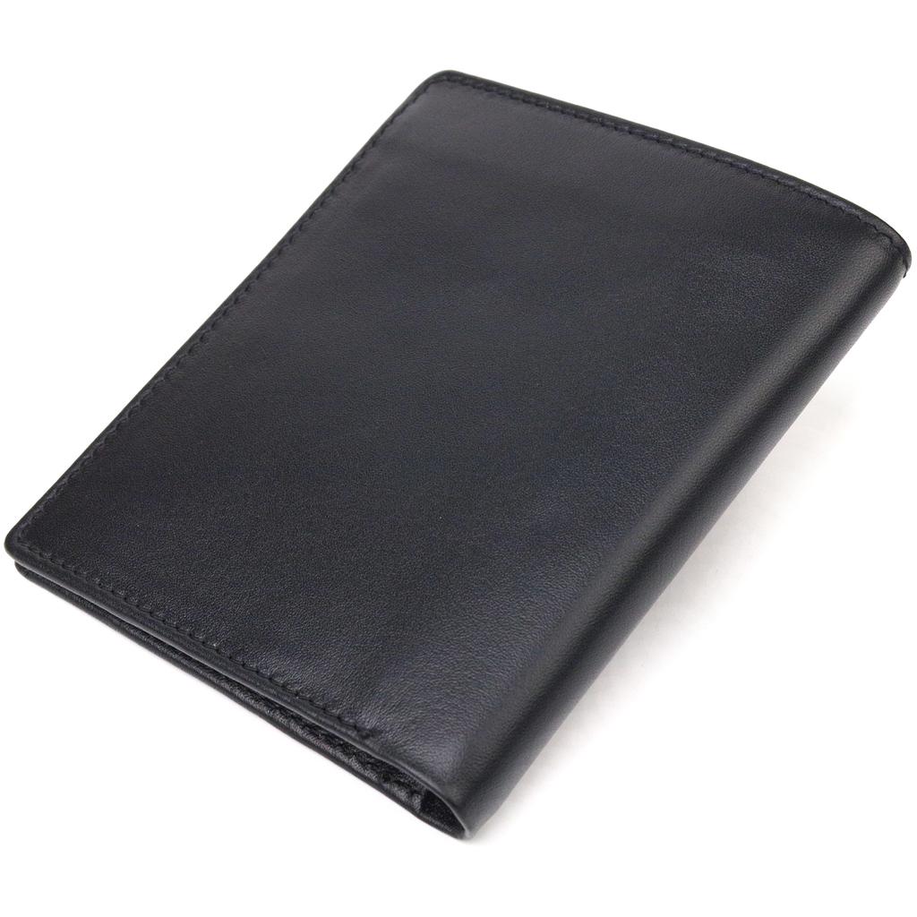 Men's Wallet Made of Genuine Smooth Leather CANPELLINI Purse 21500 Black