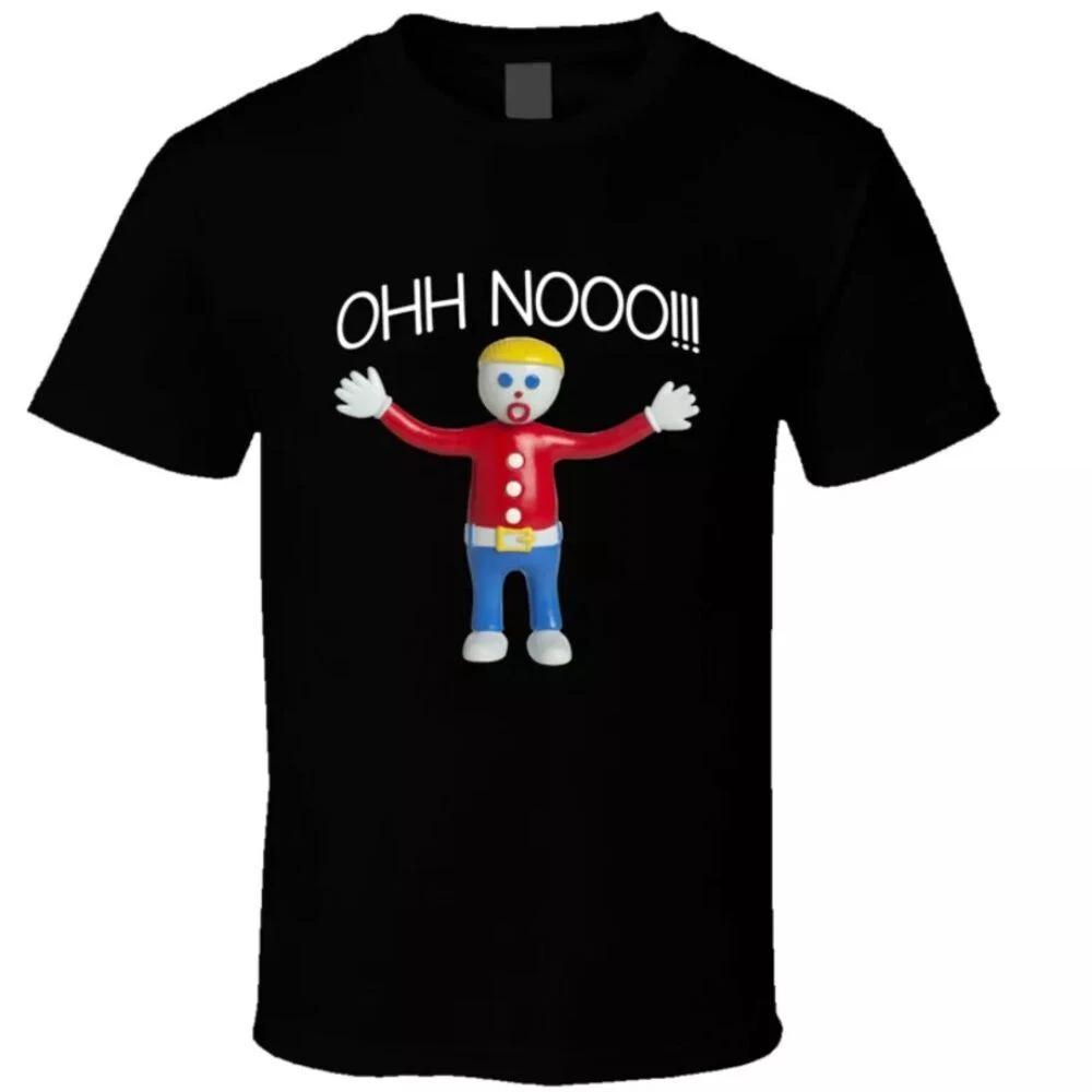 100% cotton TOPS UNISEX TEES MENS WOMENS Oh No Mr Bill Retro Snl Skit The Mr Bill Show Fan T Shirt, Summer T Shirt