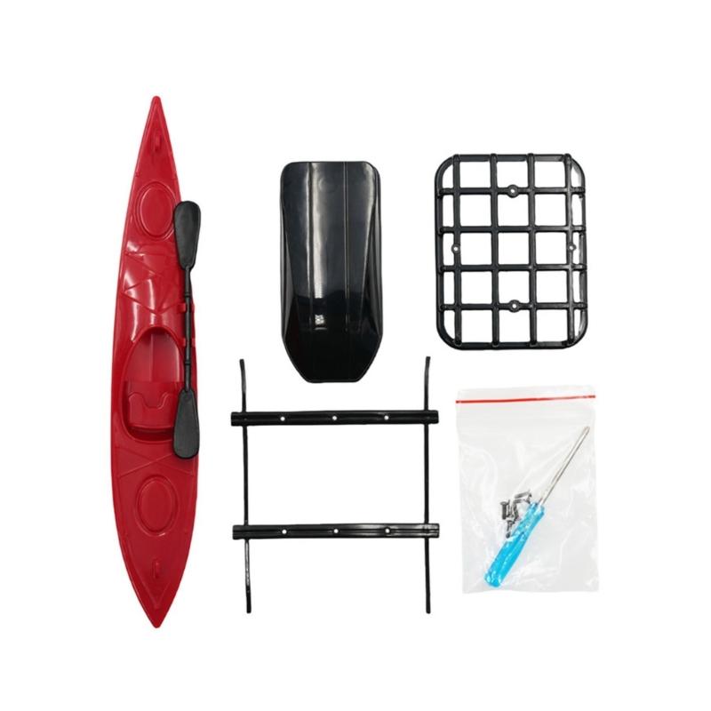 

Remote Control Car Modification Kits Roof Carriers Box Rack Decoration Kits Easy Assembly For Racing Model Enthusiasts 1