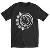 2026 Neon Line Graffiti Smiley Arrow Symbol Graphic Tshirt Unisex Unisex Punk Street Art Print Casual Rock Style Unisex Short