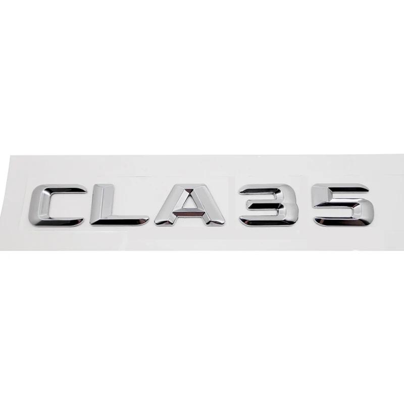 3D Car Rear Truck Sticker Emblem Tail Box Letter Badge Decal for Mercedes Benz CLA35 CLA45 CLA180 CLA200 CLA220 CLA250 CLA260