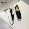 Platform Muffin Sole Women Shoes  Spring New One-Pedal Loafers Fashion Versatile Casual Shoes Trendy Design Sequins Sneakers