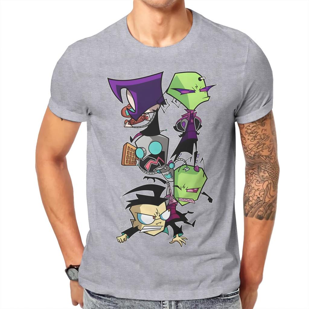 Pile On The Dib Invader Zim Unisex T Shirt Crewneck TShirt Cotton Clothes