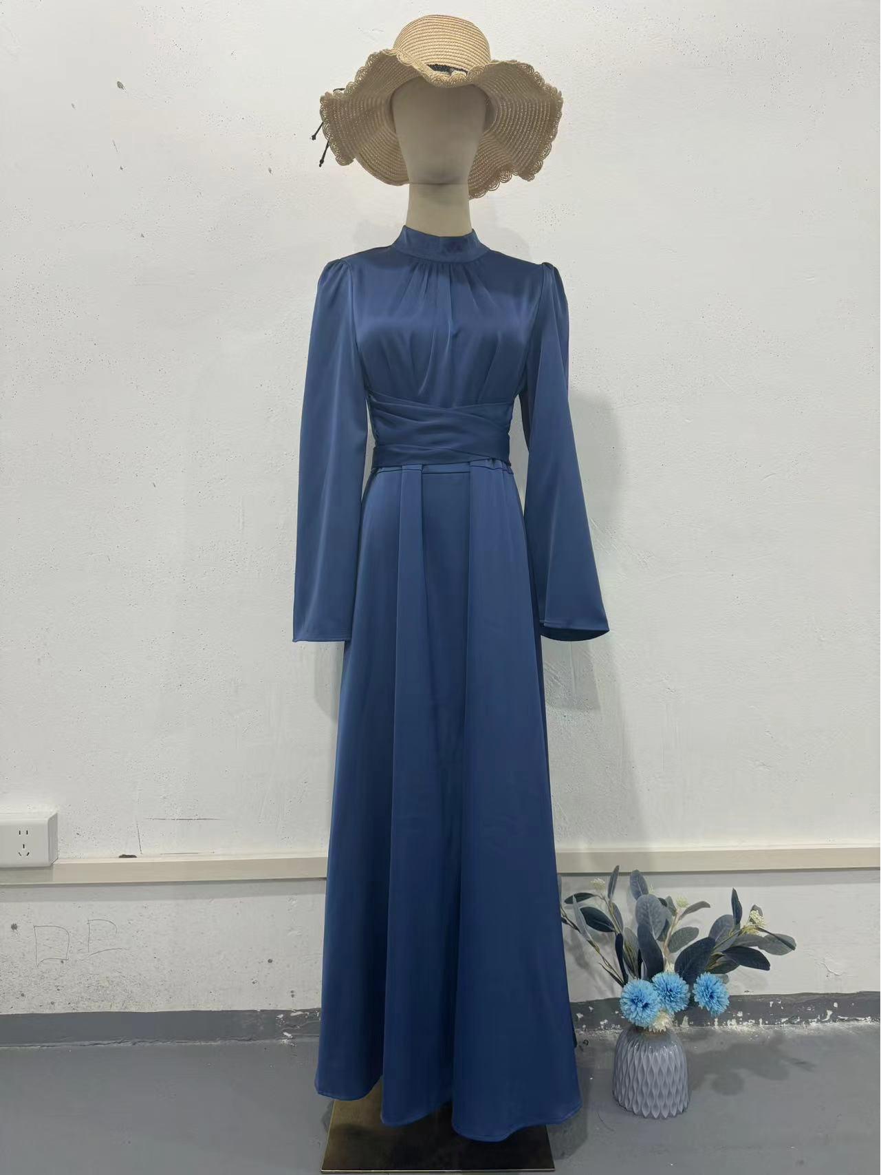 

Весеннее атласное платье принцессы на бретелях с эффектом похудения 2024 г. XXL