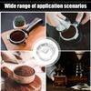 Coffee Pot Powder Ring Pressureless Turn Flat Fast Powder Spreader Without Spreading Powder Coffee Accessories Coffee Tool