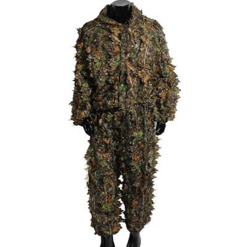 Premium Hunting Camouflage Ghillie Suit 3d Camo Clothing For Jungle Military Training Sniper