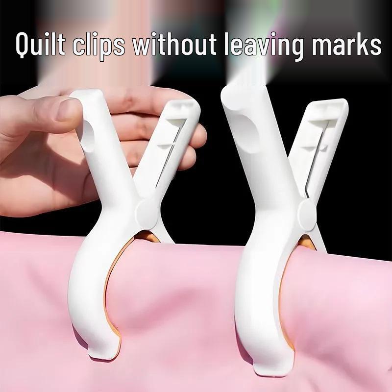 Windproof Multifunctional Clothes Peg: Quilt Drying Clip, Mosquito Net, and Sock Holder.