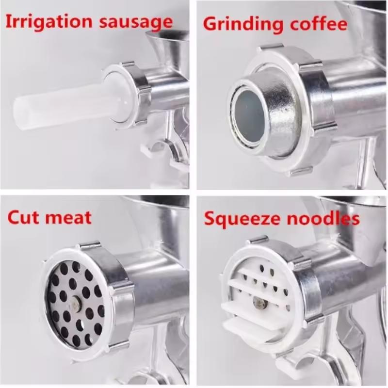 Household manual meat grinder 1PCS hand crank homemade sausage machine sausage machine cutting chopping chili grinding stirring vegetable chopper