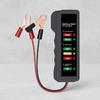 Mini 12V Car Battery Tester Diagnostic Tool for Vehicle and Motorcycle Alternator Check and 12 Volt Battery Analysis
