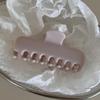 Jelly Color French Hair Clip: Versatile Medium Skeleton Shark Claw, Exquisite High-End Accessory