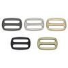 Metal Three Glide Slide Buckle 1Pcs Wear Resistant for DIY Leather Craft Gift Bag Strap Belt Decorative Webbing