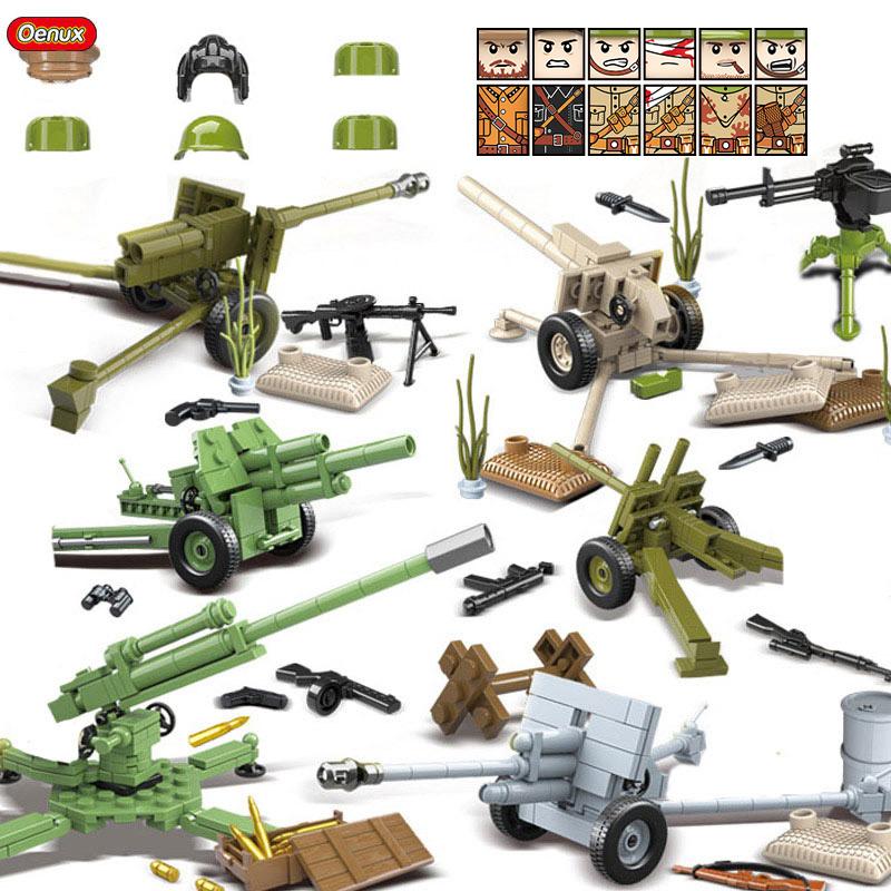 Nouvelles Mini Figurines de Soldats de l'Armée Russe Soviétique de la Seconde Guerre Mondiale Bloc de Construction Militaire Mini Le Bataille de Koursk Brique Bloc Militaire Jouet MOC