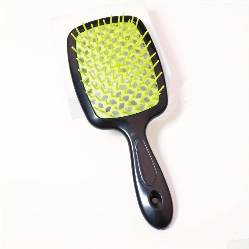 

Portable Dual-Use Scalp Massager & Detangler зелений