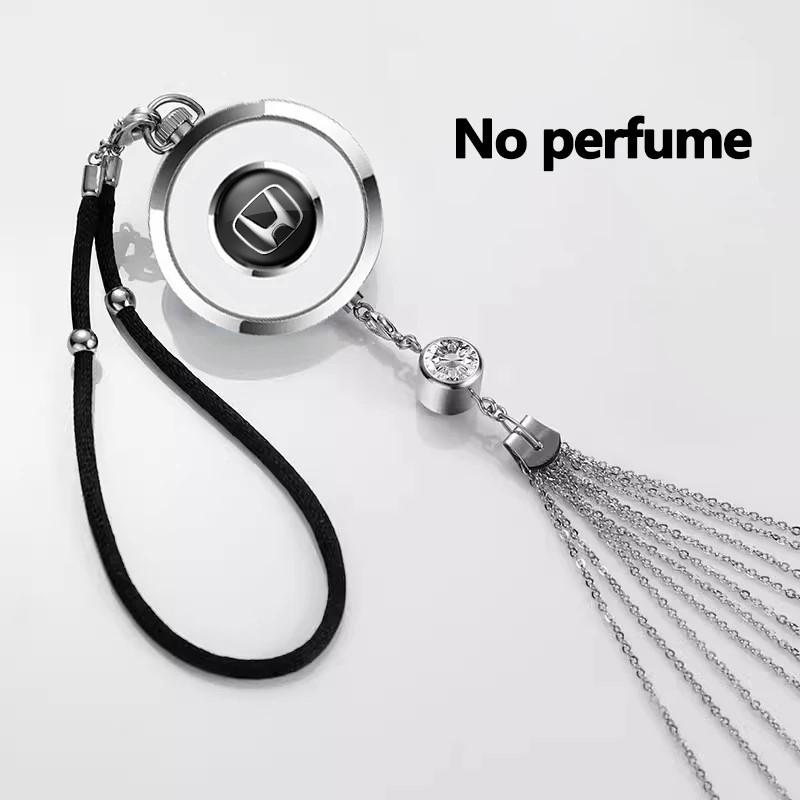 Car Diamond Perfume Pendant For Honda Civci FIT CRV Accord Jazz HRV Dio Stepwgn Interior Hanging Pendant Fragrance Accessories ZM4