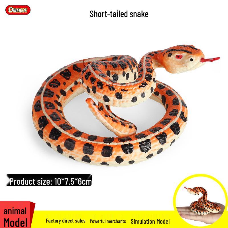 Children's Prank Toy: Realistic Snake Model - Viper, Rattlesnake, Python