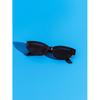 Daiso [uv Protection Up To 99 ] Translucent Cat Sunglasses Black