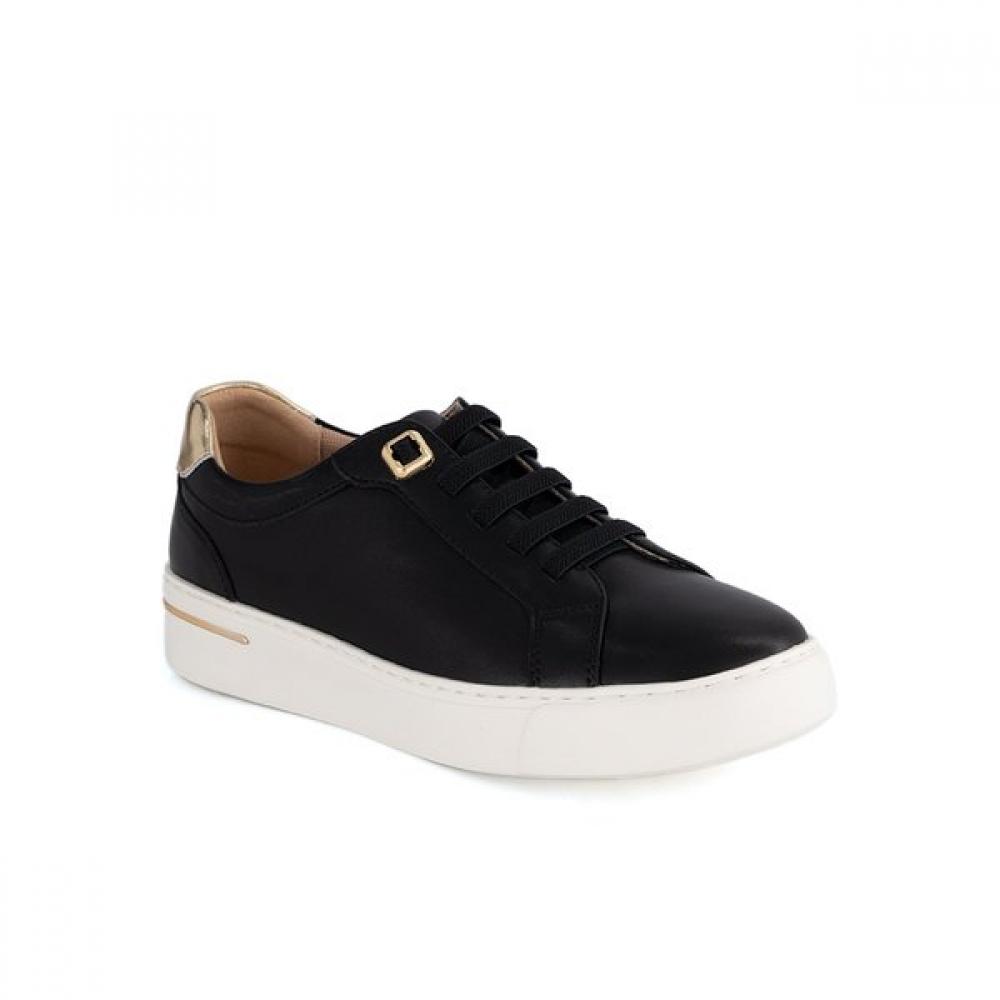 Land Rover Women Heel Point Banding Lace Sneakers Lanoxc5785wf1 225/blacks