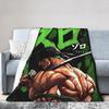 Zoros Vintage Tattoo Ornament Art Flannel Blanket Autumn Warm Throw Blanket for Kids Living Room Comfortable Sofa Bed Cover
