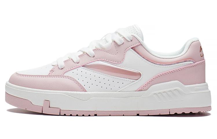 Li Ning ACE Slip Resistant Abrasion Resistant Low top Skateboard Shoes Women s White Pink AGCS032-2 36