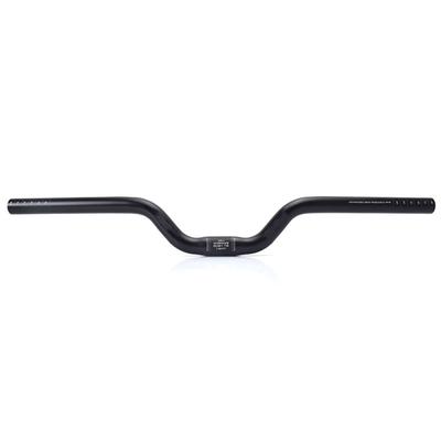 Mountain Bike Riser Handlebar 25.4mm Dia Aluminum Alloy Extra Long Bicycle Riser Bar for Folding Bike MTB