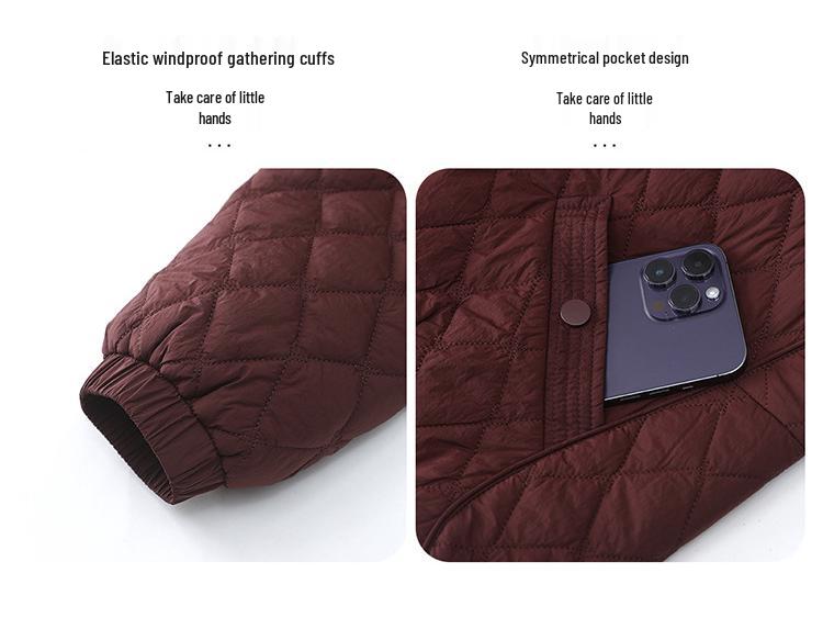 Women's Winter Cotton-Padded Jacket: Fashionable, Thickened Coat for Moms and Seniors 2024